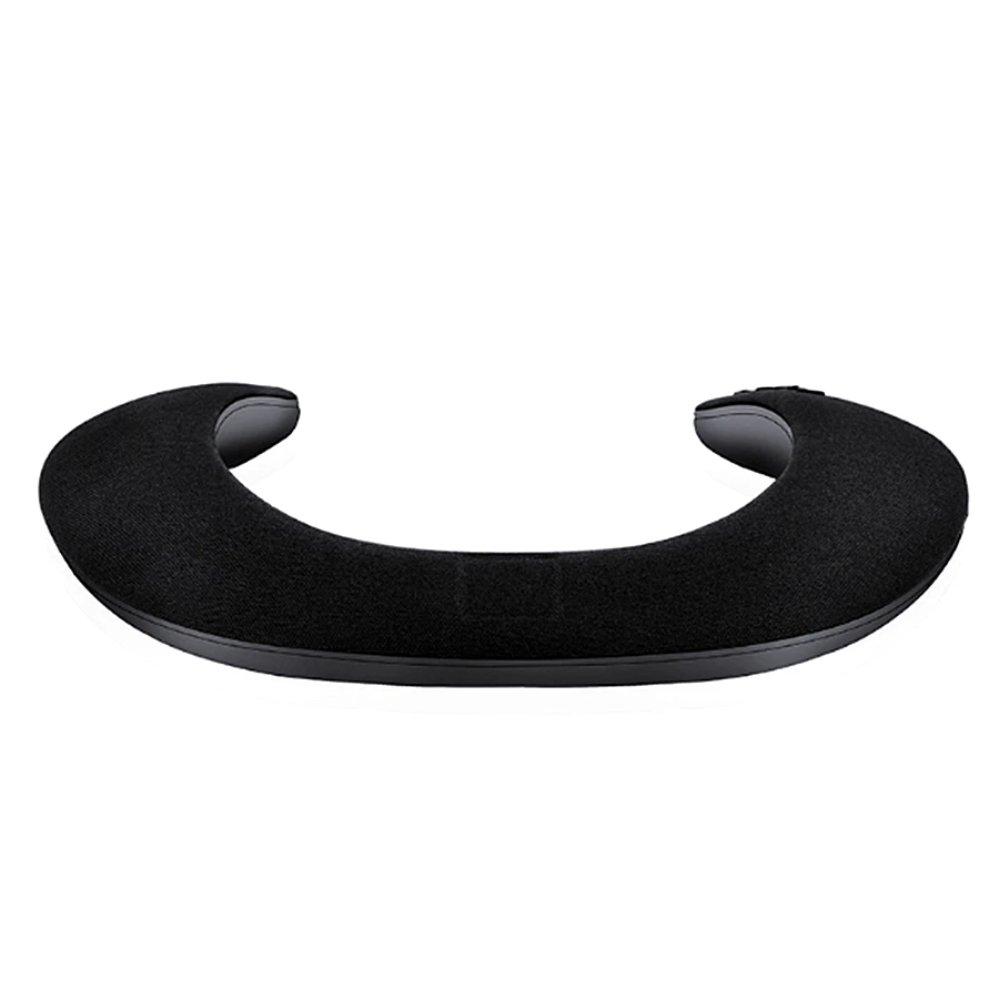 black OUTMIX 5D стерео беспроводной Bluetooth динамик водонепроницаемый носимый кольцо шейный Спорт шеи подвесной микрофон Bluetooth аудио вызов - Цвет: black