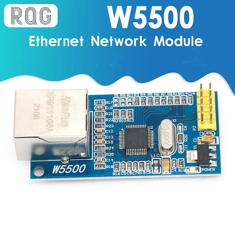 W5500 Ethernet network module hardware TCP / IP 51 STM32 microcontroller program over W5100 | Обустройство дома