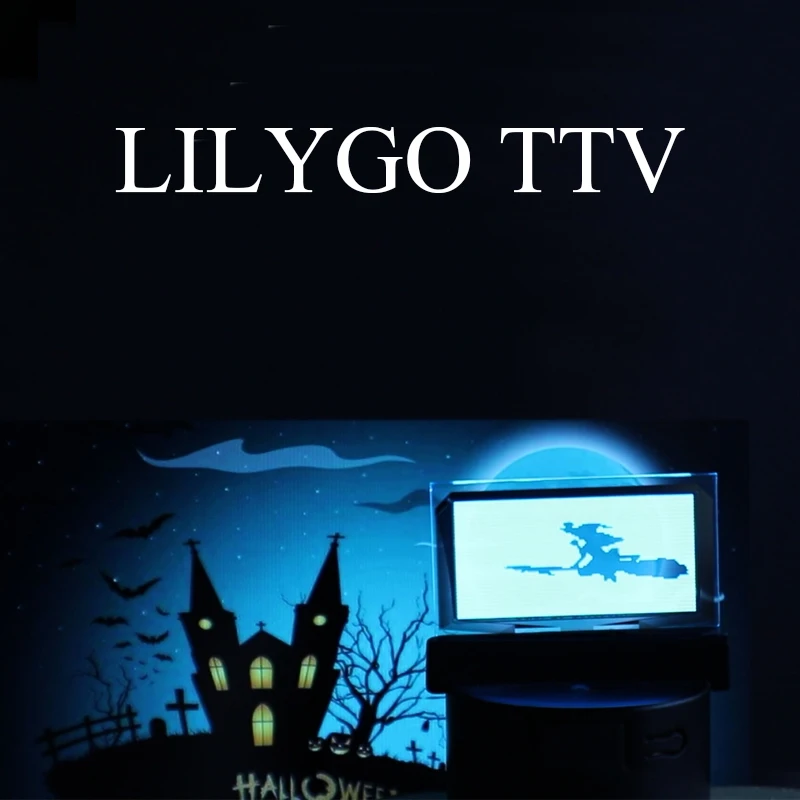 ИК-пульт LILYGO T TV прозрачный экран OLED программируемый Мини-ТВ ESP32 для Arduino