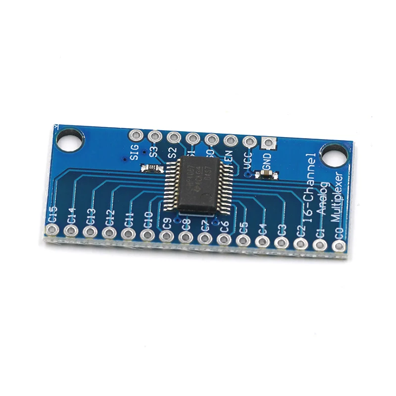 1 шт. CD74HC4067 16 канальный с аналоговым и цифровым дисплеем мультиплексор
