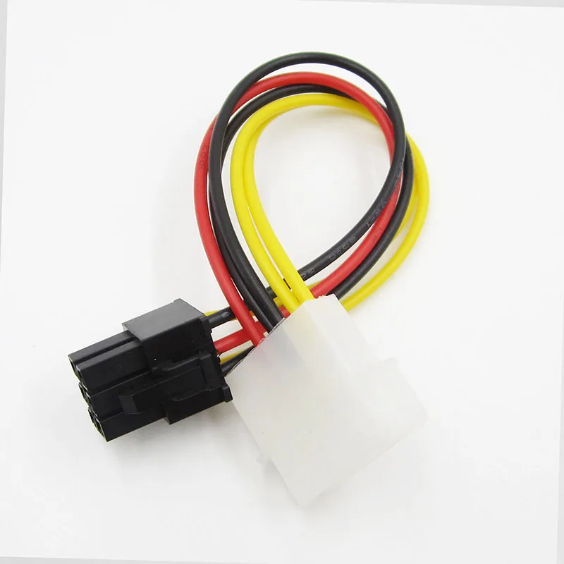 17 см 1 шт. PCI-E Графический разъем питания кабель-адаптер Один 4-контактный до