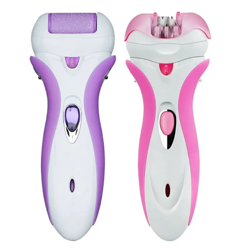 

808F 4 in 1 Multi-functional Rechargeable Hair Remover Hair Epilator Shaver Razor Trimmer Painless Machine for Facial Bikini Leg