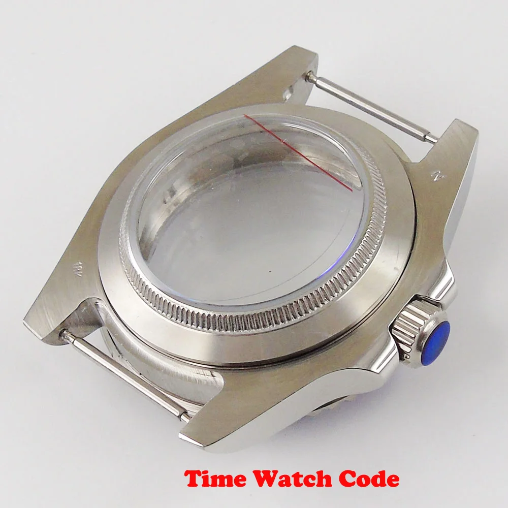 40 мм нержавеющая сталь мужские части корпуса часов подходят для NH35 NH36