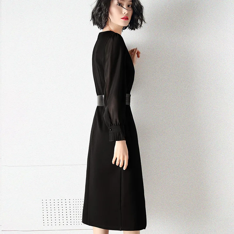 Весна лето 2020 женское платье формальное офисное элегантное винтажное кружевное