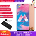 ЖК-дисплей 6,4 ''для Samsung Galaxy M30 2019 M30 M305 M305F M305DS, ЖК-дисплей, сенсорный экран, дигитайзер в сборе, запасные части