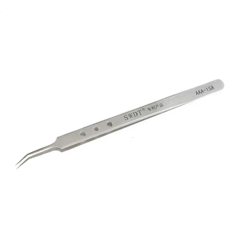 Электронные промышленные пинцеты с прямым наконечником точные нержавеющие для