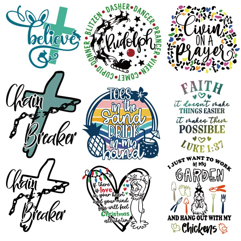 

Love Heart Letter Stickers Heat Vinyl Ironing Stickers Decor Garment Accessories Patches for Kids Clothing Jacket
