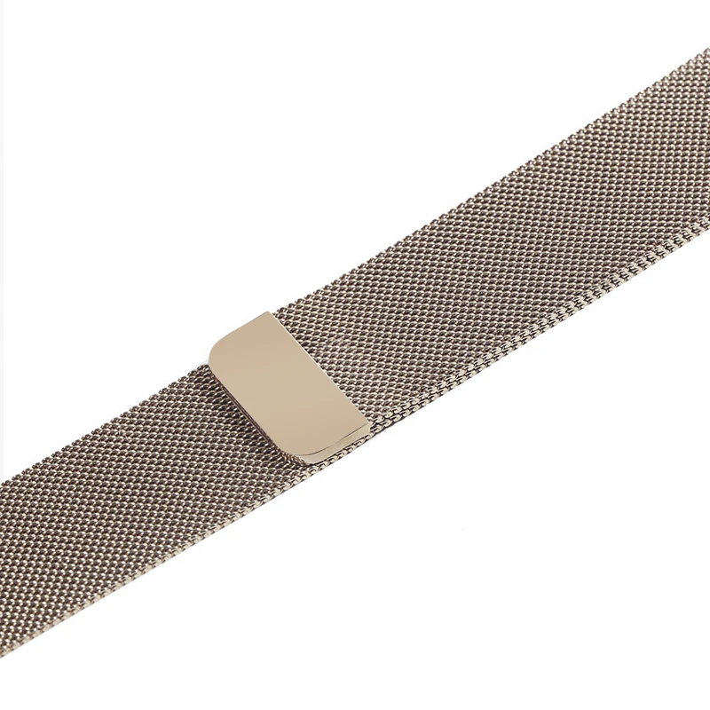retro gold Миланская петля браслет из нержавеющей стали магнитный ремешок для Apple Watch 5 4 3 2 1 42 мм 38 мм браслет ремешок для iwatch 4 5 40 мм 44 мм - Цвет ремешка: retro gold