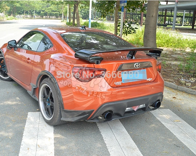 Аксессуары для Subaru BRZ Toyota 86 GT86 FRP стекловолокно Неокрашенный праймер цвет задний
