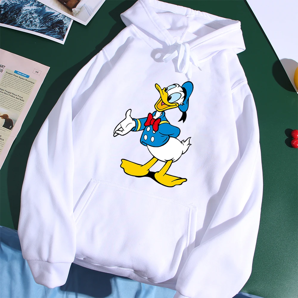 

Кофта Мужская с мультипликационным принтом «Дональд Дисней», толстовки на утином пуху, 2021