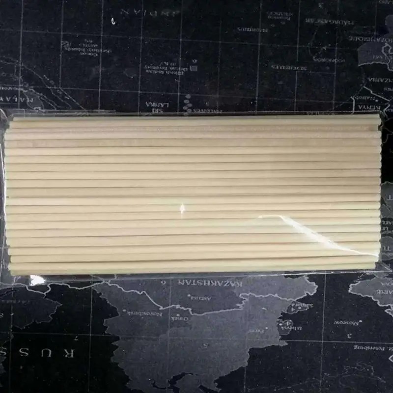 100 шт. необработанные стержни из натурального дерева для рукоделия Детские