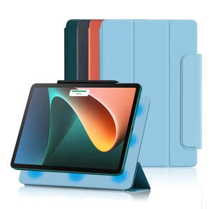 smart case for xiaomi mipad5 pro 11 2021 tablet protective strong magnetic adsorption stand cover for mipad 5 pro mi pad 5 shell free global shipping