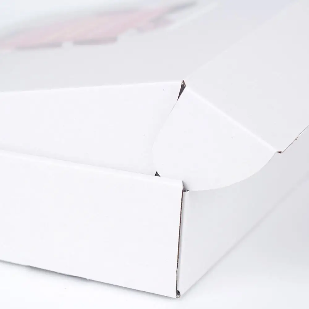 100pcs/lot Custom Packaging box Corrugated shipping box with logo Gift Clothing hair wigs mailer box