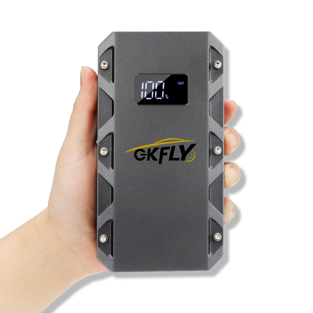 Пусковое устройство GKFLY высокой емкости для автомобиля 1500 А пусковое зарядное 20000