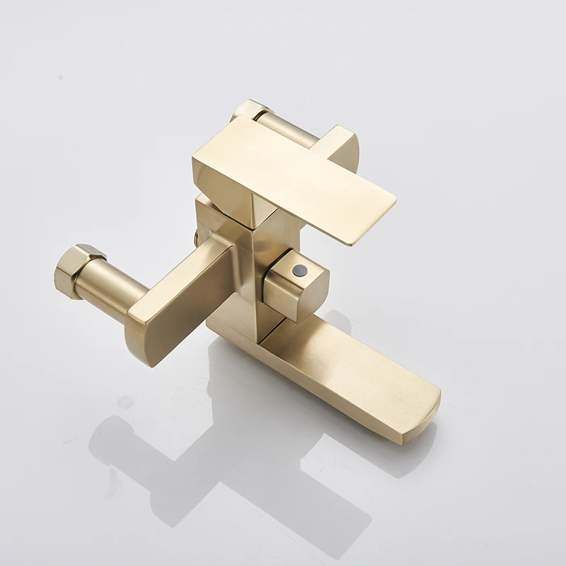 Dfrkjhre Золотые Смесители для ванных комнат 8 ''/10'' дождевой смеситель для душа набор настенный с ручной душ цилиндрическая пробка