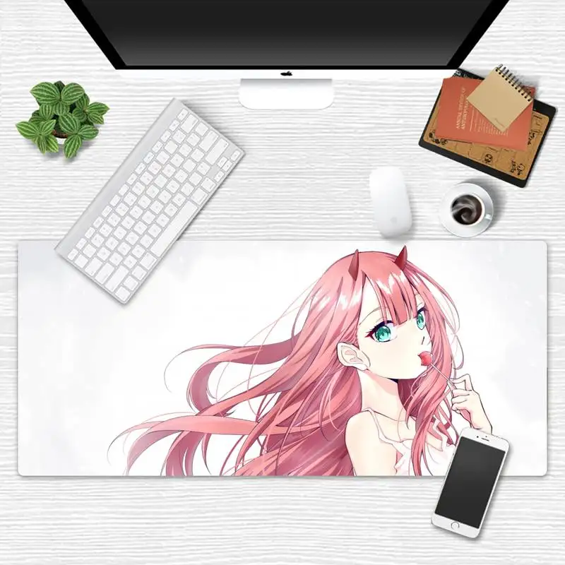 

Darling In The Franxx Comfort Mouse Mat Gaming Mousepad Game Office Work Mouse Mat pad X XL Non-slip Laptop Cushion mouse pad