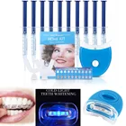 Набор для отбеливания зубов система отбеливания яркая белая улыбка гель для отбеливания зубов со светодиодный светильник кой стоматологическое оборудование яркое отбеливание