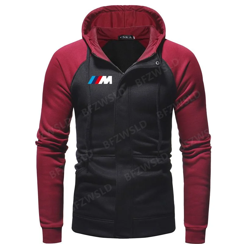 

Hoodies Men for BMW Logo Sweatshirt Hoody Spring Autumn Fleece Cotton Zipper Jacket Hoodie Fashion Hip Hop Harajuku Mens clothes