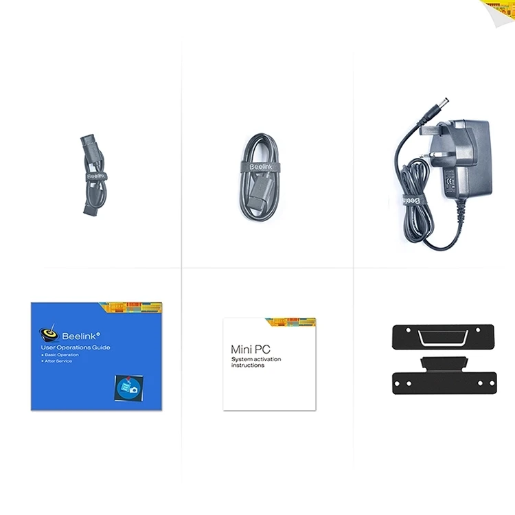 

Beelink S1 N3450 mini pc dual-frequency WIFI Win10 computer 4G+64G supports hard disk Type C VGA windows 10