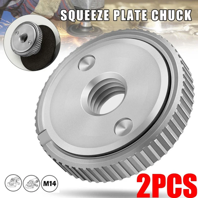 

1/2PCS Portable M14 for Locking Plate Chuck Angle Grinder Quick Clamping Nut Clamp And Device