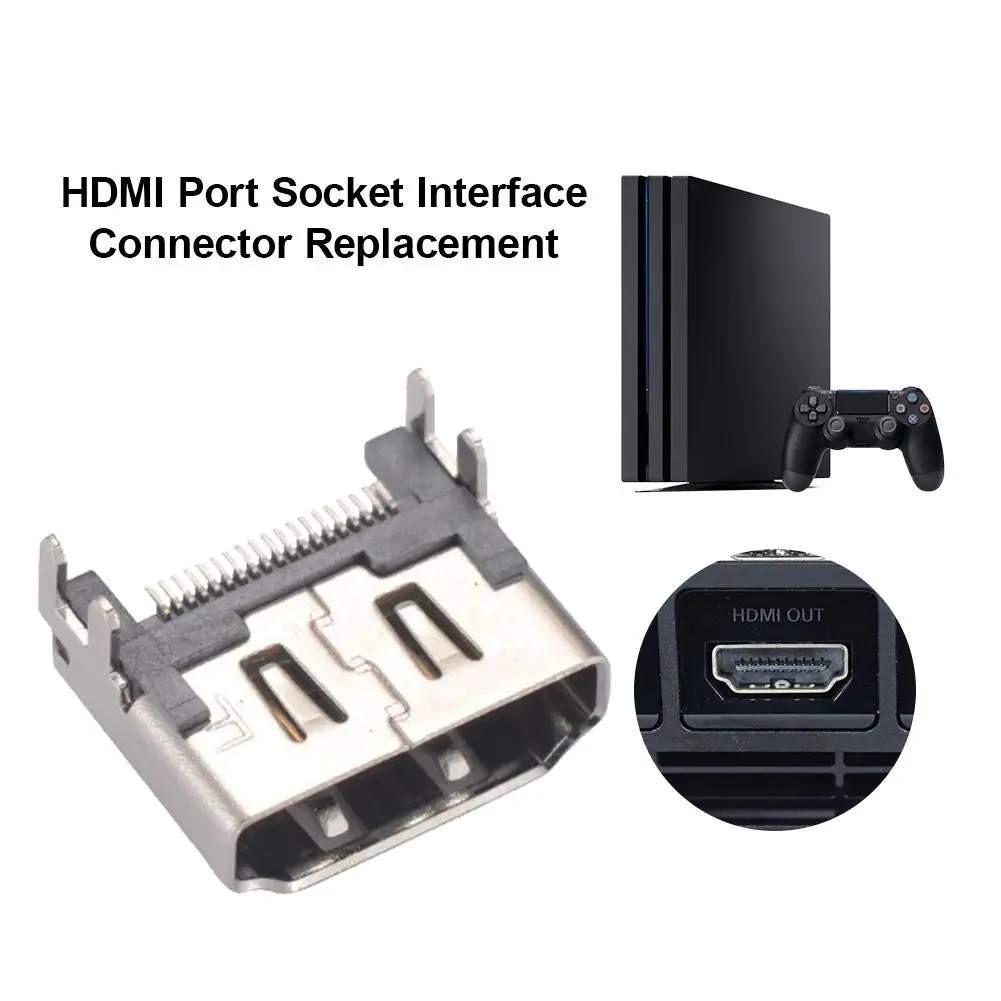 Запасной разъем интерфейса для разъема HDMI Playstation 4 PS4 запчасти ремонта игровых