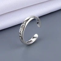 real 925 sterling silver exquisite rings smile face geometric ring for fashion women cute fine jewelry minimalist accessories