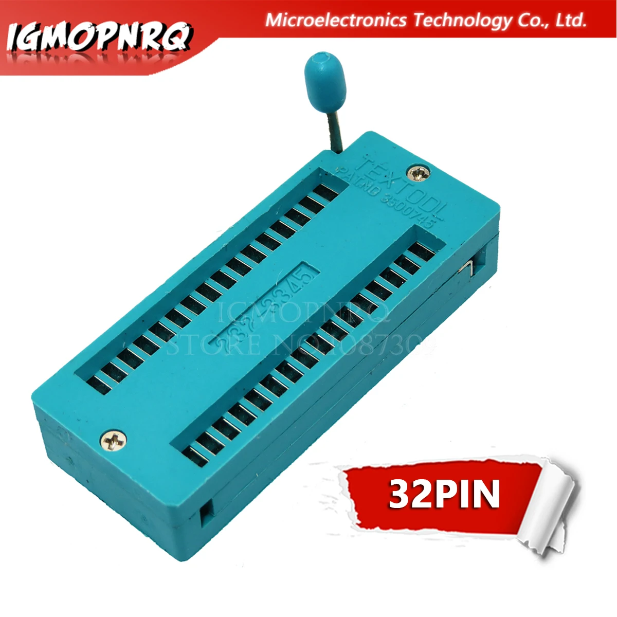 32P 1 шт. 14 16 18 20 24 28 32 40 P Pin 2,54 мм Зеленый DIP Универсальный ZIF IC Разъем тестовый паяльник с разъемом типа IC Разъем тестовое сиденье - Цвет: 32P