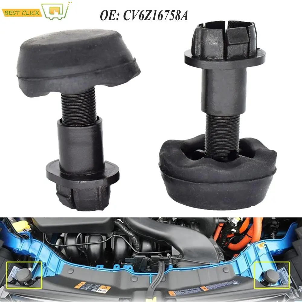 Резиновый Бампер для Ford Focus Escape Kuga Edge Endura Transit Connect C-Max Lincoln MKC 2 шт. | Автомобили и