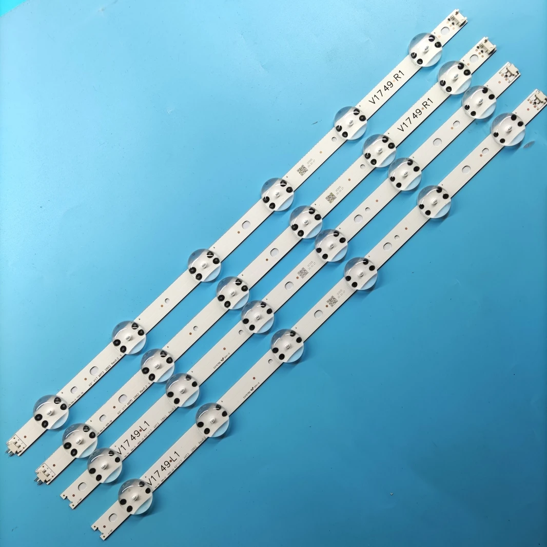 Новинка комплект 4 шт. светодиодный полосы для LG 49UV340C 49UJ6565 49UJ670V 49 V17 ART3 2862 2863 6916L 2862A