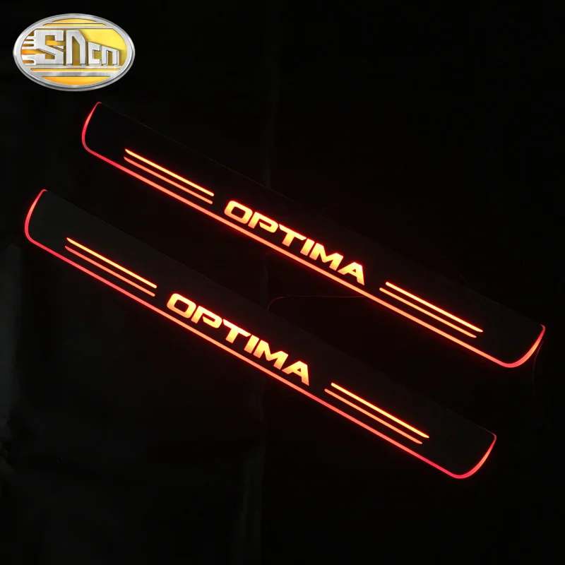 SNCN 4 шт. Φ для Kia Optima K5 2011 - 2018 2019 ультратонкая акриловая динамическая светодиодная
