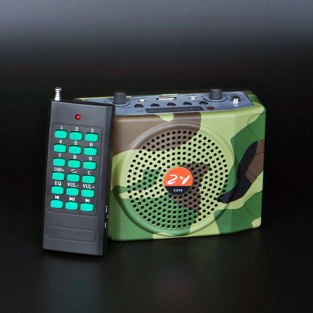 Портативный голосовой усилитель громкий динамик микрофона поясной зажим