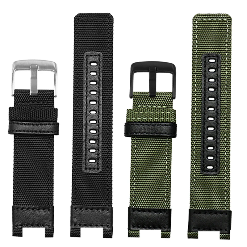 Нейлоновый Холщовый кожаный ремешок для наручных часов G-shock Casio