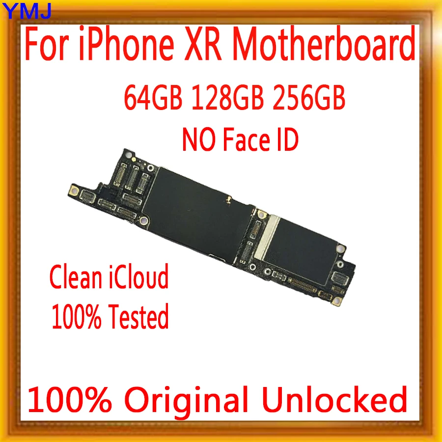 Заводская разблокированная материнская плата для iphone XR без идентификатора лица