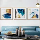 Нордическая Картина на холсте яркие цвета комбинированное настенное искусство холст модные настенные картины для гостиной спальни художественное украшение для дома