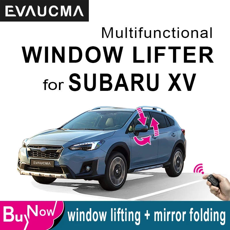 

Car Lifting Dropping Pause Car Rearview Mirror Folder Security For SUBARU XV Car Power Window Closer lifter system