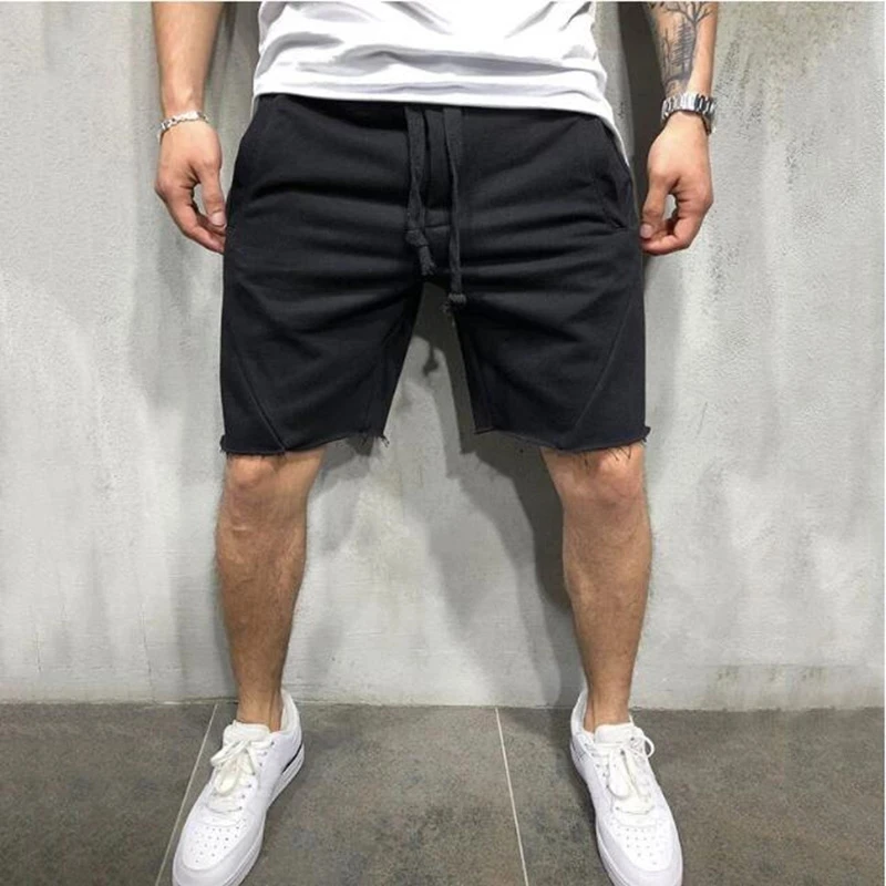 

2021 Men's Summer Solid Color Thin Casual Sports Jogging Shorts Outdoor Fashion Casual Fitness Sports Shorts Multicolor Optional