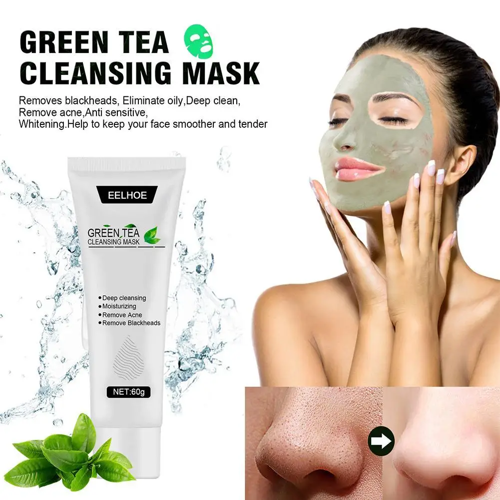 

1PC Mask Blackhead Remover Deep Clean Purifying Peel Off Remover Mask Pore Strip Oil Control Mask Tear Face Care Mask