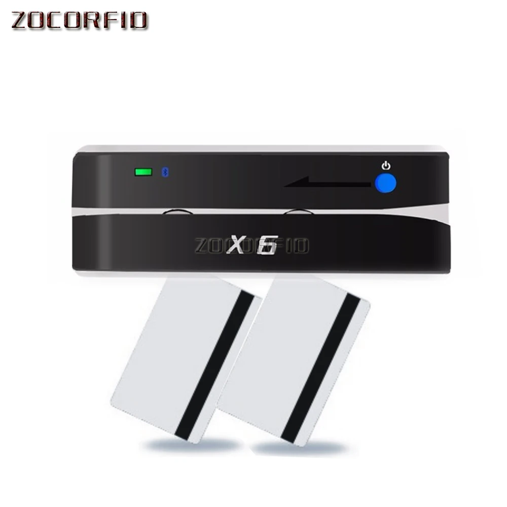 Bluetooth USB 3 трека X6(BT) считыватель VIP карт записывающее устройство Мини Портативный