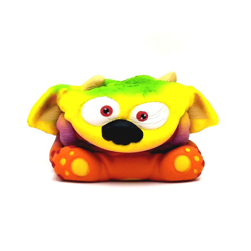 Новинка мягкая игрушка сжималка в виде цветных животных медленно