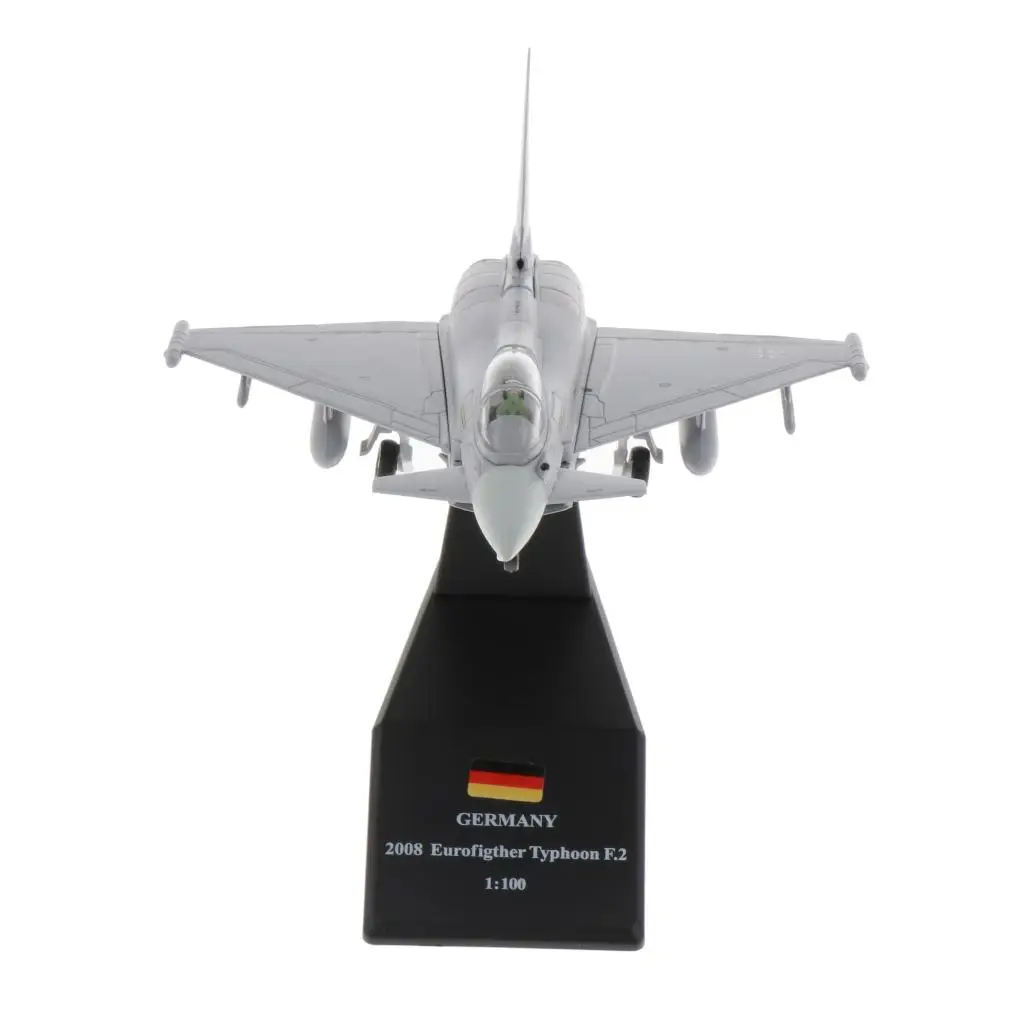 

1:100 Alloy EF-2000 Eurofighter Typhoon Fighter Military Aeroplane Helicopter