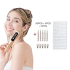 Профессиональная мини-Лазерная плазменная ручка с 50 шт., плазменная ручка, иглы для лица, бородавки, удаления морщин, татуировок, ухода за кожей, домашнего использования