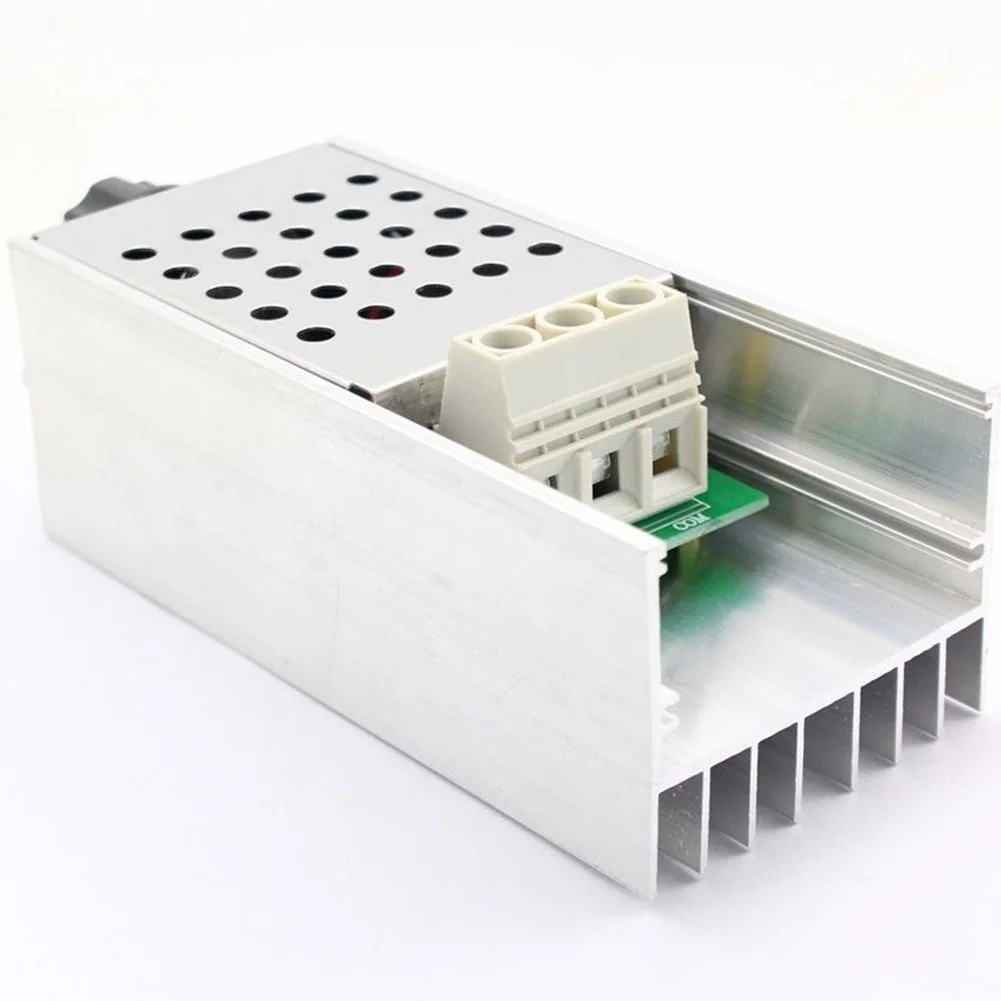 Регулятор высокой мощности 220 В 10000 Вт SCR затемнения домашние части теплоотвода