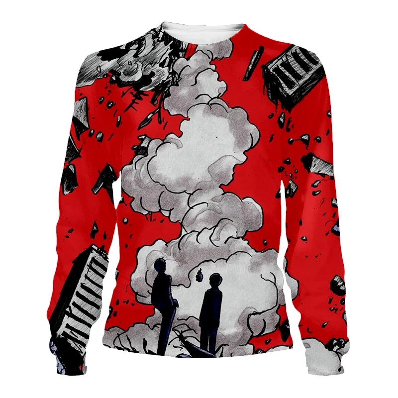 

SONSPEE Mob Psychology 3D Printing Japanese Animation Mens Casual Fashion Harajuku Long Sleeve Jacket Ladies Sports Pullover Top