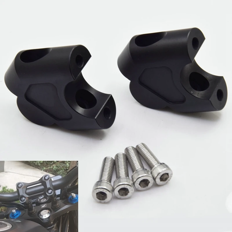 

Handlebar Riser for Honda CB500X 2019 2020 Motorcycle Handle Bar Raiser Height Up Moves Backward Adapter Clamp