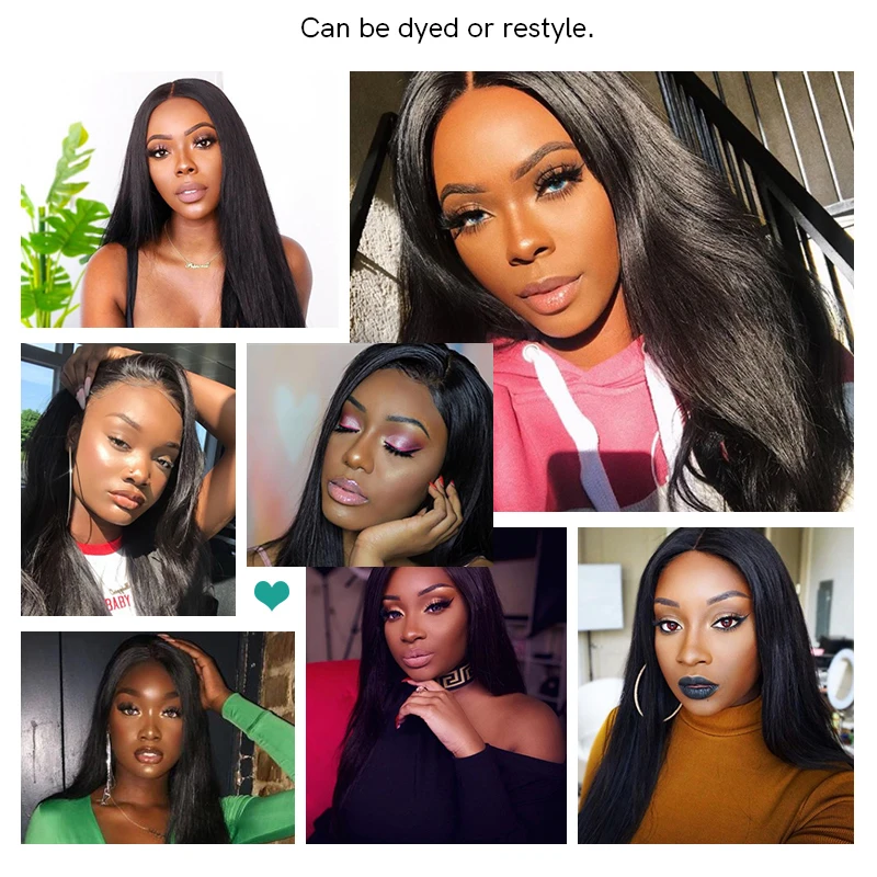 

Brazilian Straight Human Hair Weaving Bundles Addbeauty Virgin Remy Hair 3 Bundle Deal Natural Color Cheap Hair Extensions