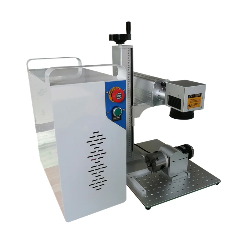 Поворотный в комплекте горячая распродажа 20 Вт 30 raycus волоконно лазерная