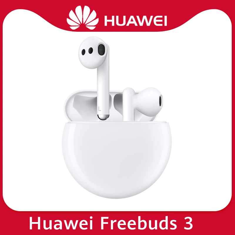 Huawei Freebuds 3 беспроводные Bluetooth 5 1 наушники TWS Kirin A1 чип низкочастотный Handset ANC для P40 Pro