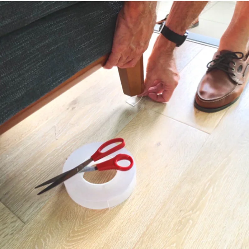 Водостойкая прочная нано Двусторонняя прозрачная лента для кухонной раковины