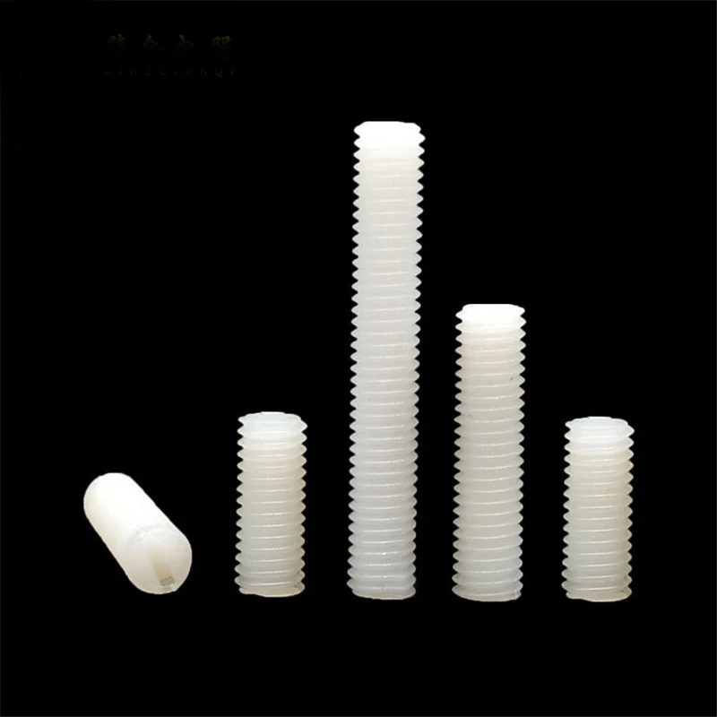 Нейлоновые винты M3 однослойные верхний провод Безголовый винт PA66 изоляционный