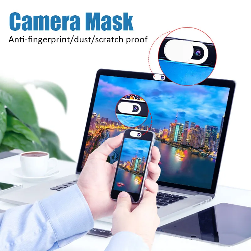 6/12/24PCS Plastic Webcam Cover Phone Lens Stickers for Apple iPhone Samsung Xiaomi Privacy Slider Camera Laptop | Мобильные